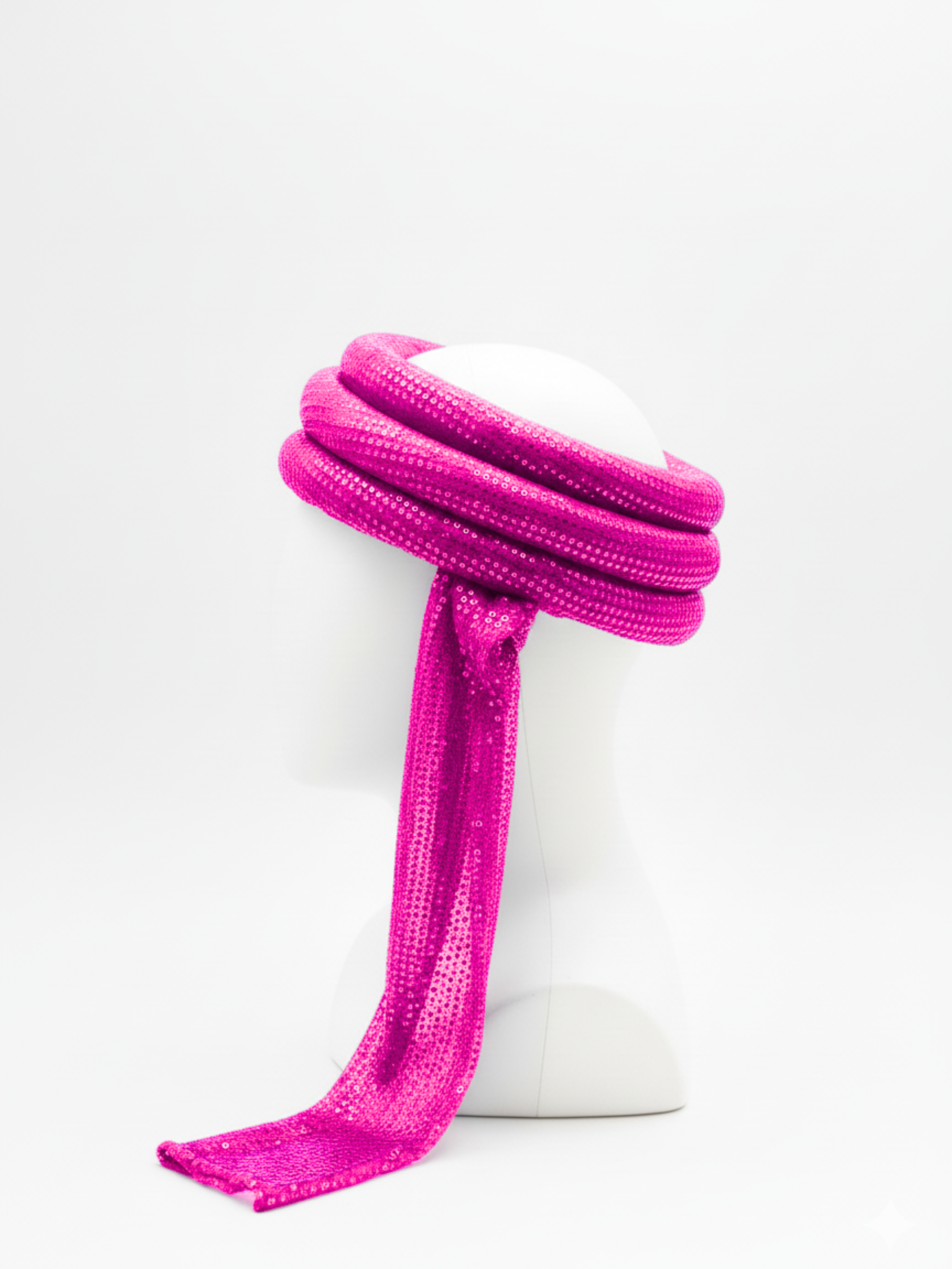 Arabian Sequin Turban for Men & Kids | Shiny Fancy Dress Headwear | Available in 6 Colors – Blue, Golden, Black, Pink, Red, Green