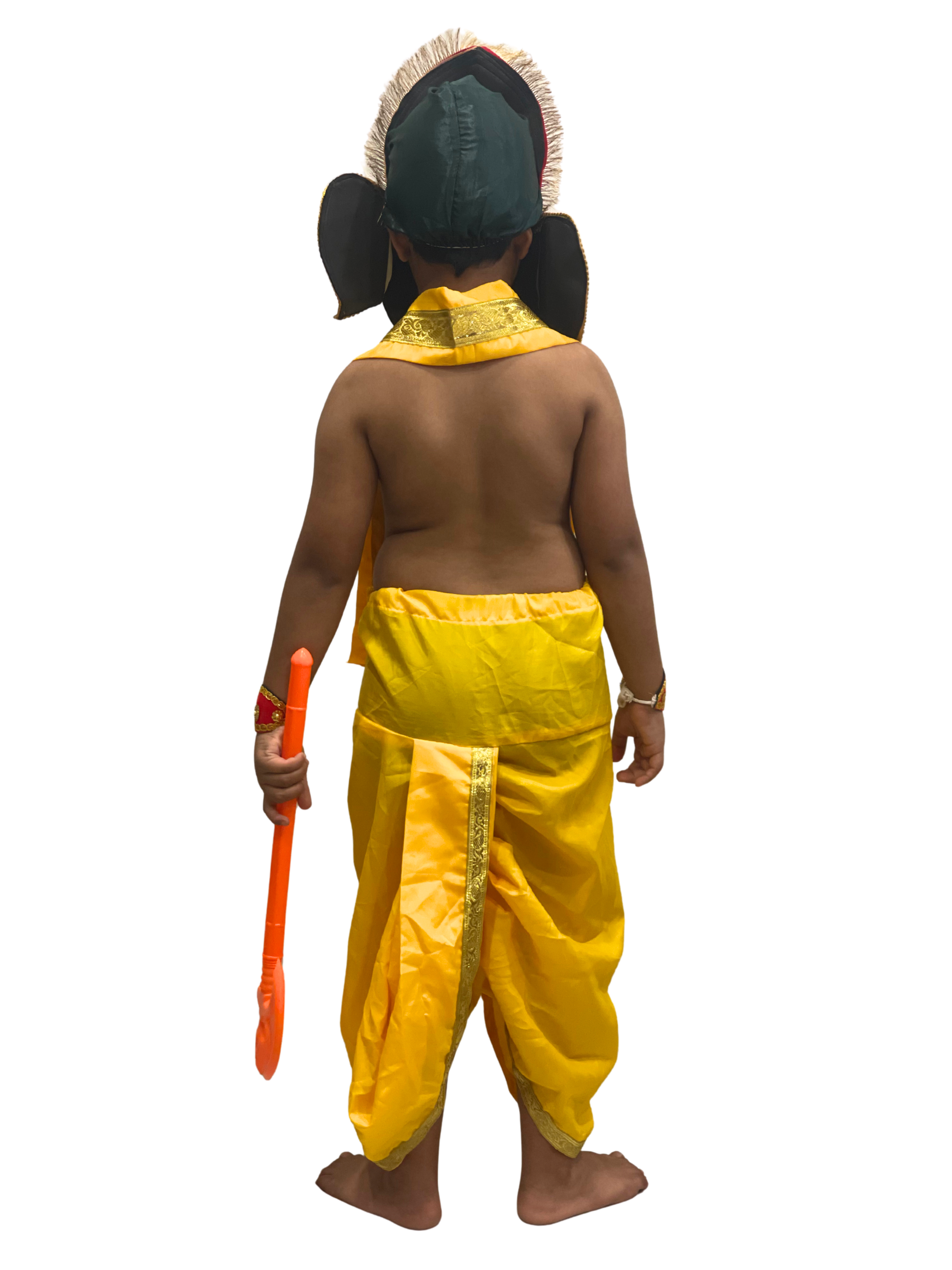 Lord Ganesha Costume for Kids | Bal Ganesh Fancy Dress for Boys & Girls | Ganpati Festival (With Kawach & Without Kawach Variants)