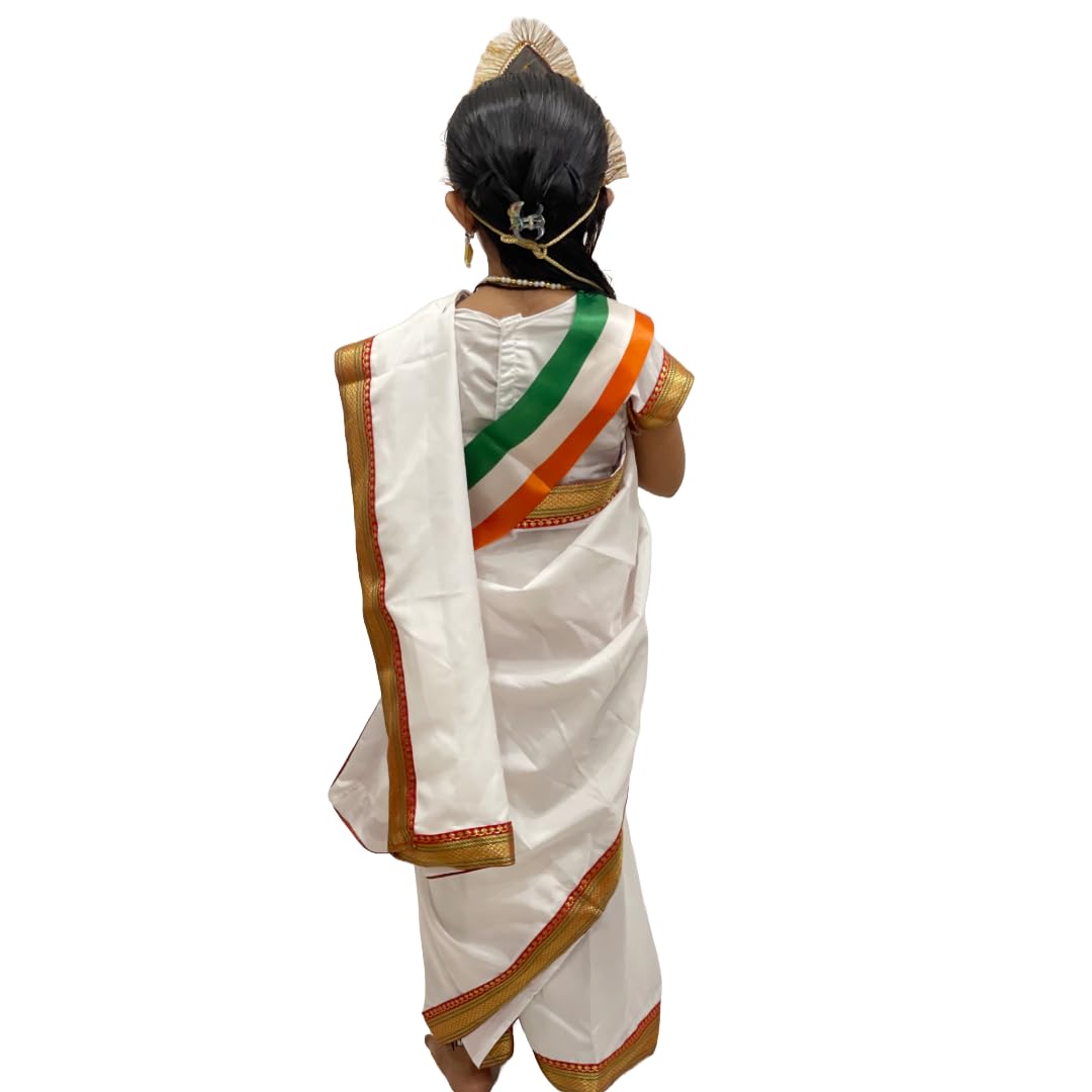 Bharatmata full Costume set for Kids, Mother india costume