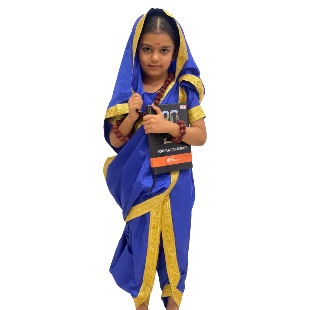 Savitri Bai Phule Costume | Girls Freedom Fighter Costume
