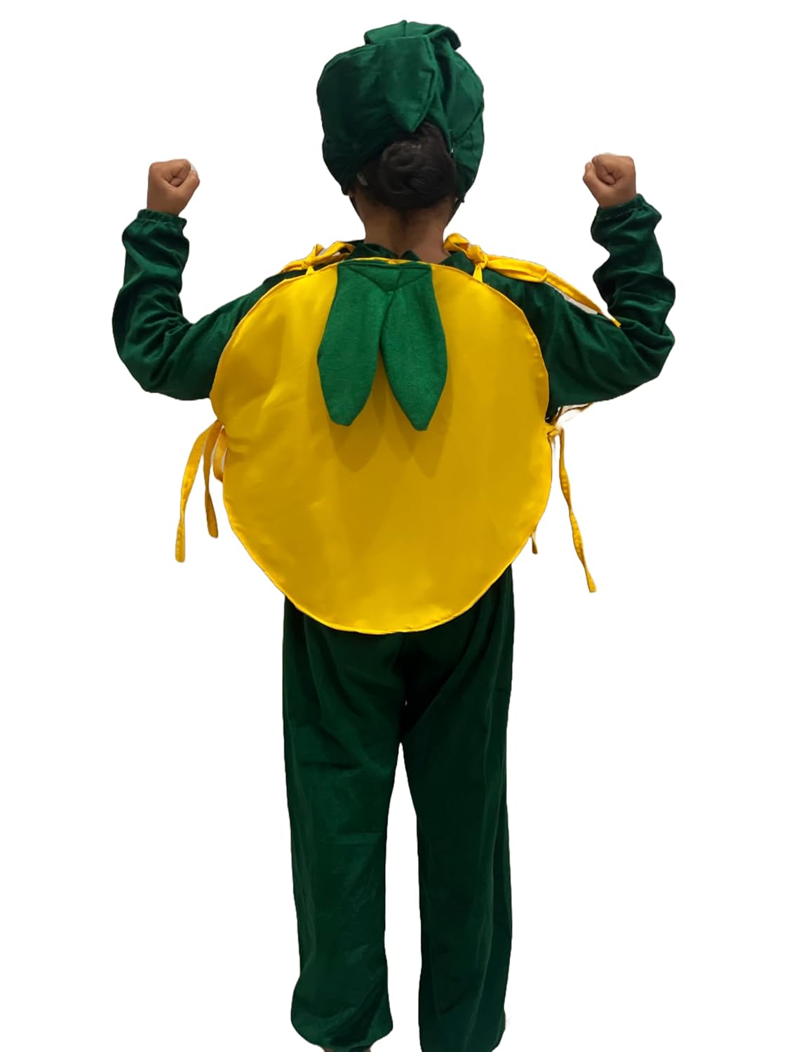 Kids Lemon(Nimbu) Fancy Dress Outfit | Yellow Fruit Costume for Boys & Girls
