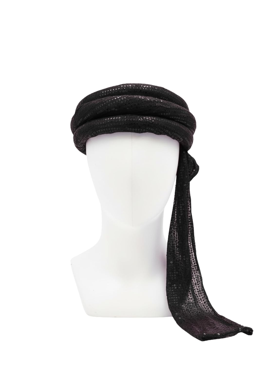 Arabian Sequin Turban for Men & Kids | Shiny Fancy Dress Headwear | Available in 6 Colors – Blue, Golden, Black, Pink, Red, Green