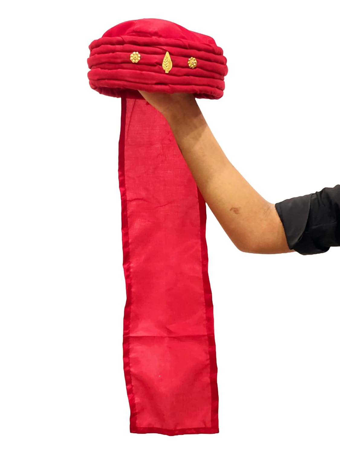 Red Rani Laxmi Bai Safa for Kids | Traditional Indian Turban