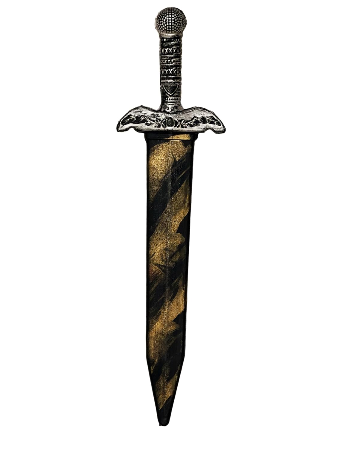 Kids Dhal Talwar Set for Fancy Dress | Indian Warrior Sword & Shield Toy Combo |Safe Plastic Weapon Toy for Kids