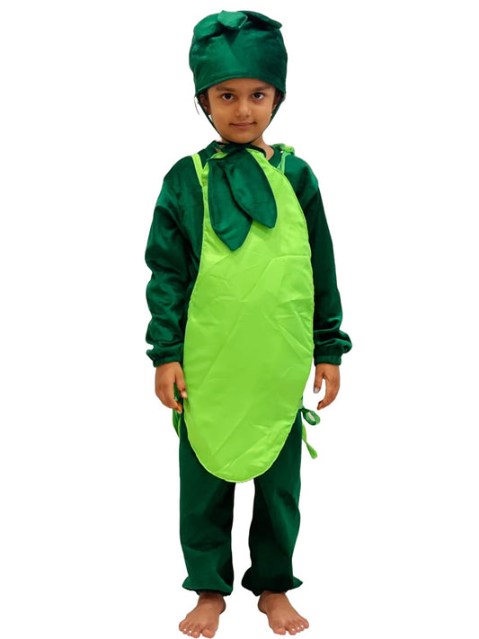 Kids Bottle Gourd (Lauki) Fancy Dress Costume | Vegetable Dress for Boys & Girls