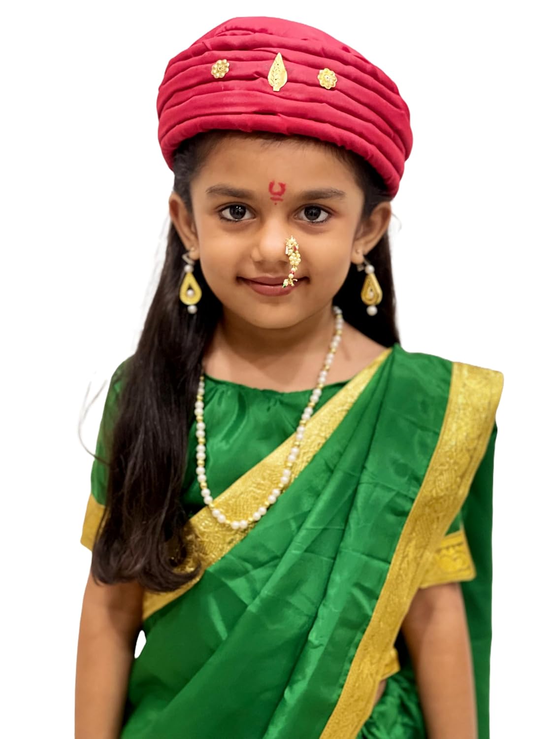 Rani Laxmi Bai Costume for Girls | Jhasi ki rani Dress for Kids with Accessories