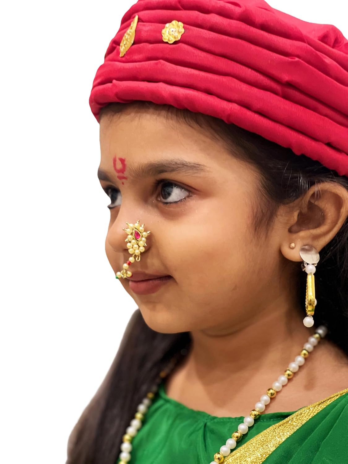 Rani Laxmi Bai Costume for Girls | Jhasi ki rani Dress for Kids with Accessories
