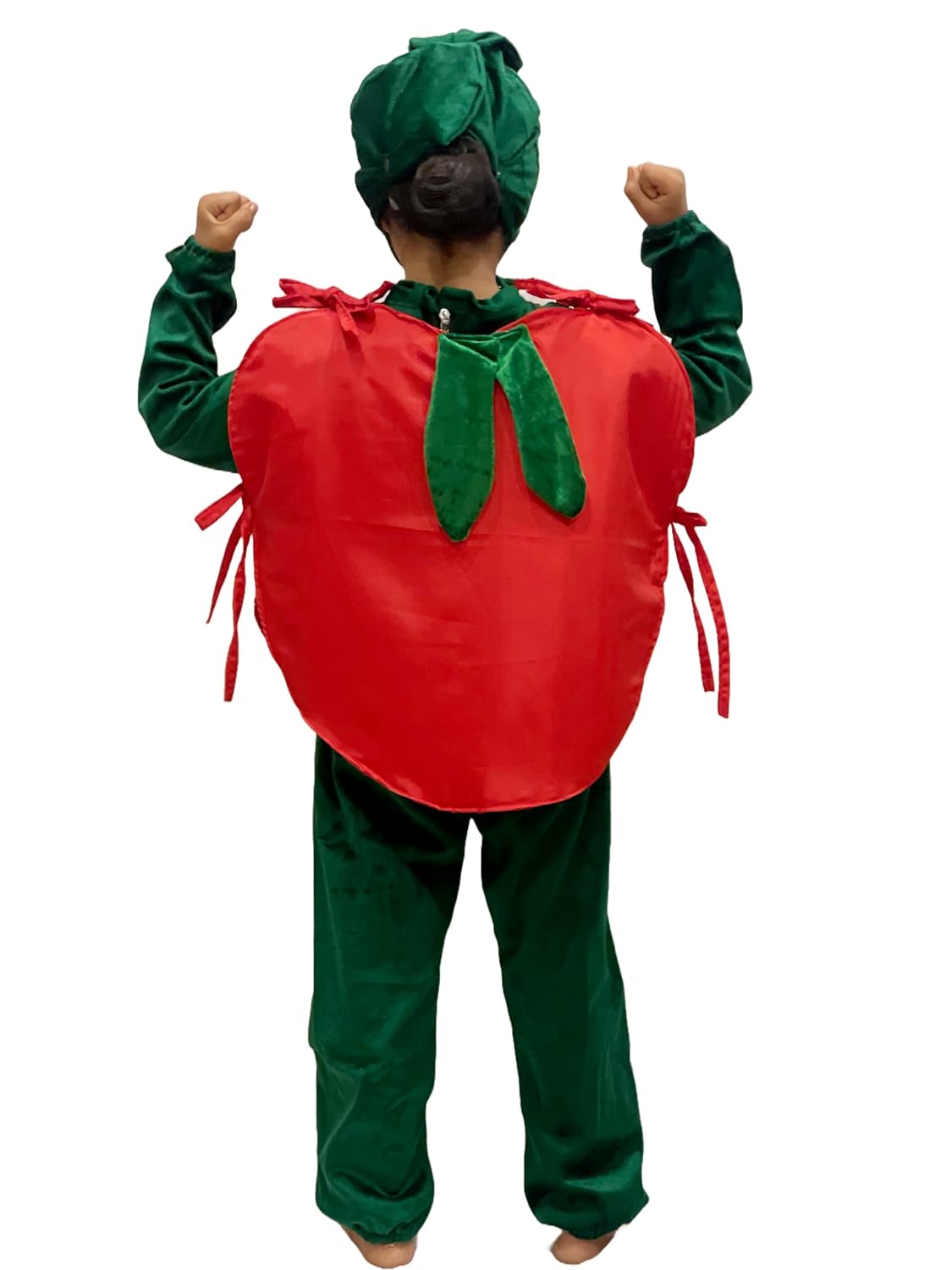 Kids Apple Fancy Dress Costume | Red Fruit Outfit for Boys & Girls