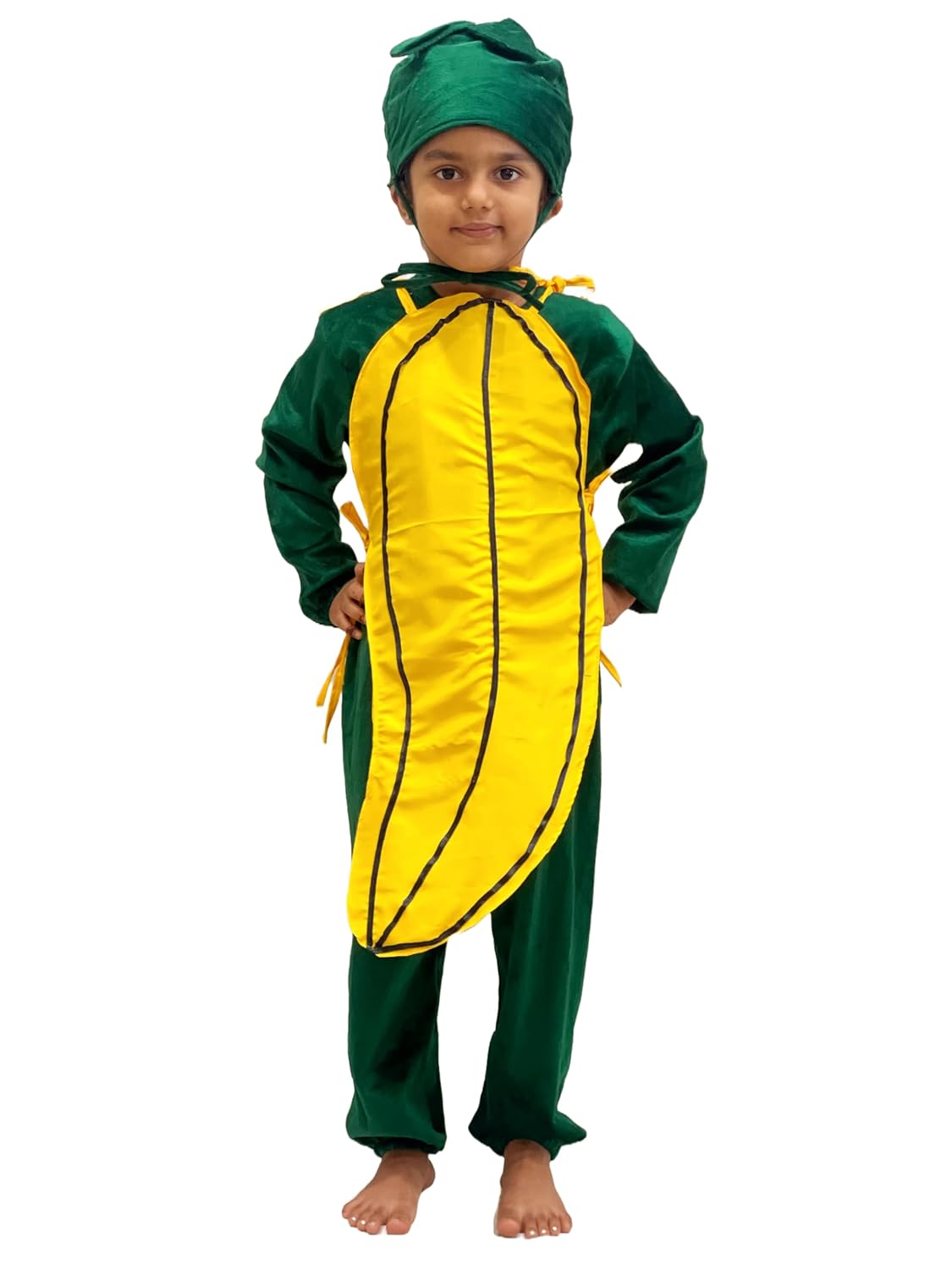 Kids Banana Fancy Dress Costume | Fruit Theme Dress for Boys & Girls