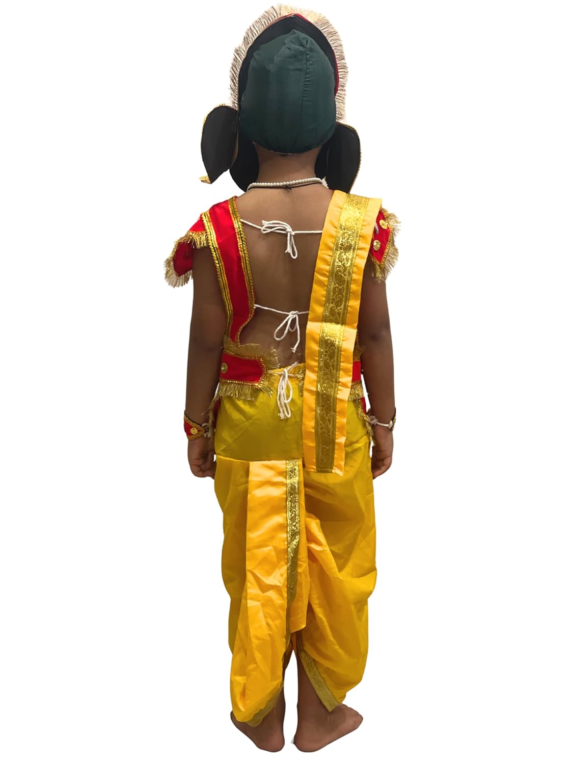 Lord Ganesha Costume for Kids | Bal Ganesh Fancy Dress for Boys & Girls | Ganpati Festival (With Kawach & Without Kawach Variants)