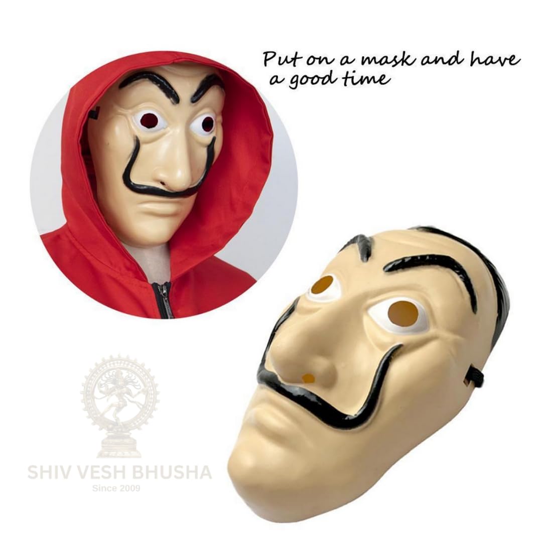 Money Heist Red Jumpsuit with Hood - Cosplay Costume