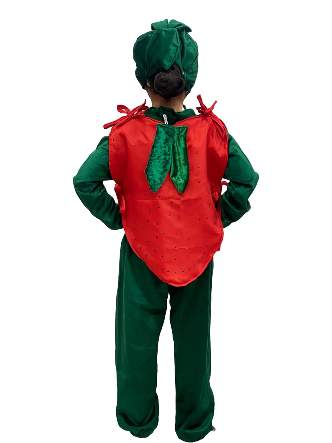 Kids Strawberry Fancy Dress Costume | Cute Red Fruit Outfit for Boys & Girls