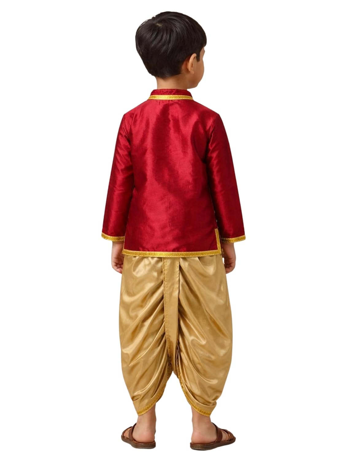 Ganesh Vandana Dance Costume for Kids | Traditional Ganpati Dance Dress