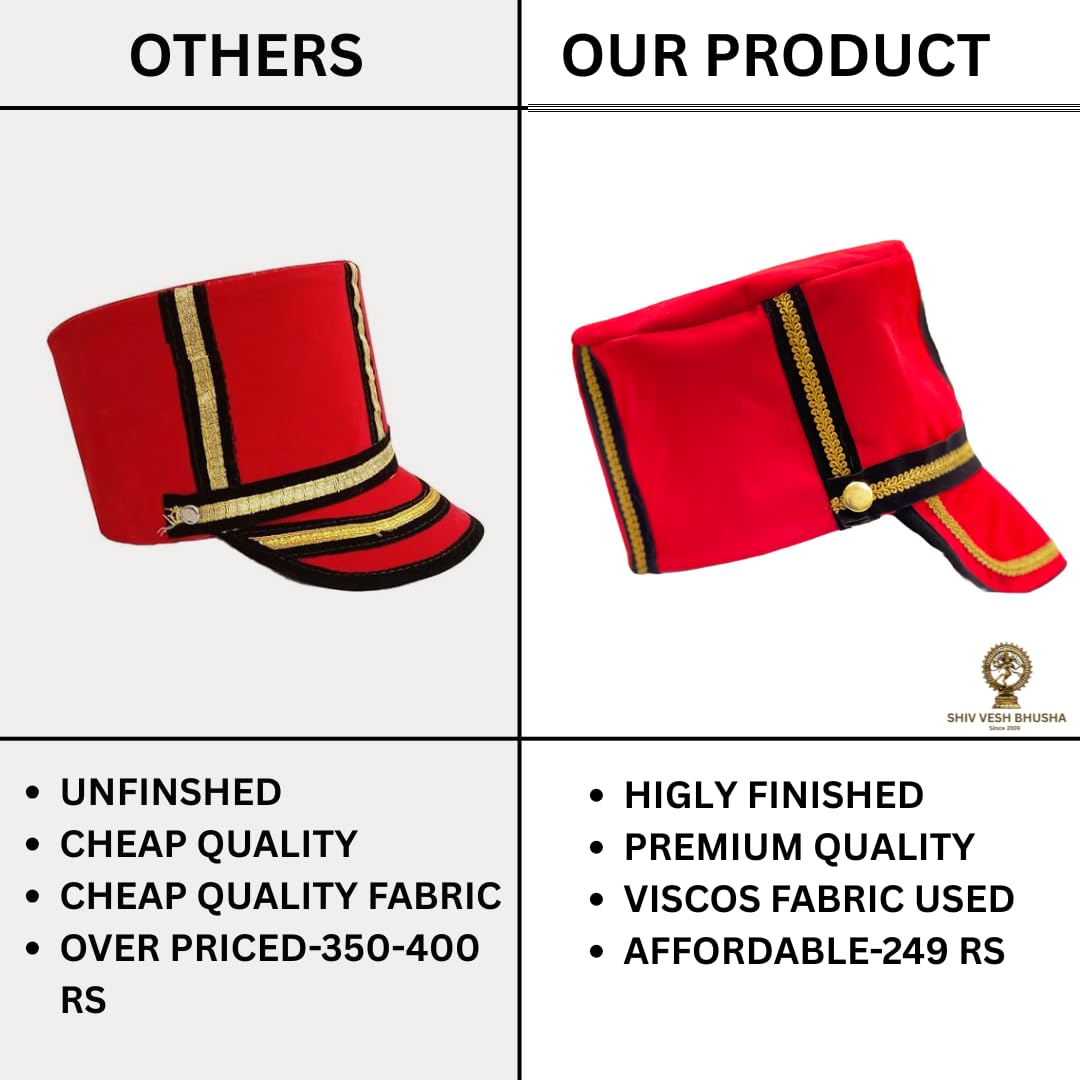British Army cap/Turban for kids | Mangal pandey sipai hat for kids