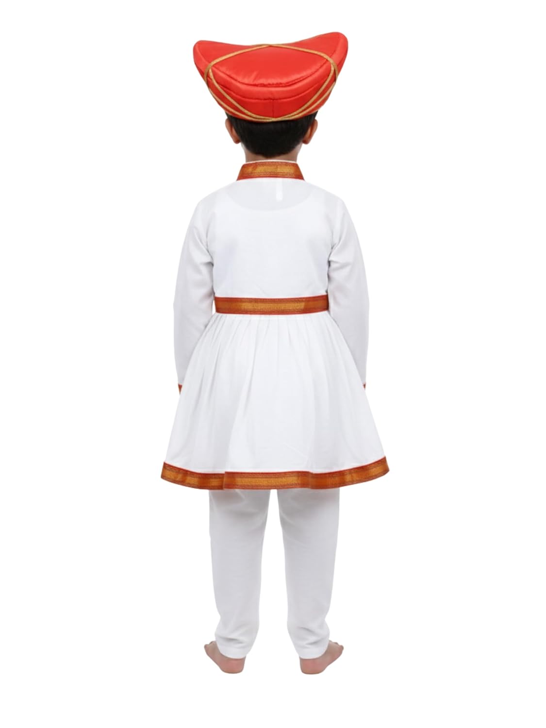 Maratha Costume for Kids |Tanaji outfit| Traditional Marathi Warrior| Kurta, Pajama & Maratha Pheta/Safa Set | Historical maratha costume (3-10 years)