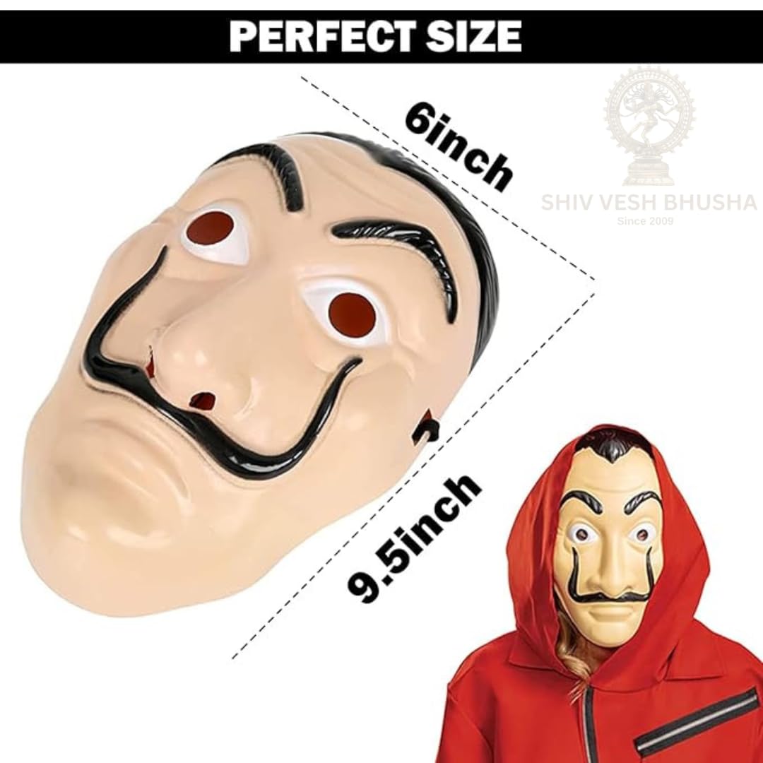 Money Heist Red Jumpsuit with Hood - Cosplay Costume