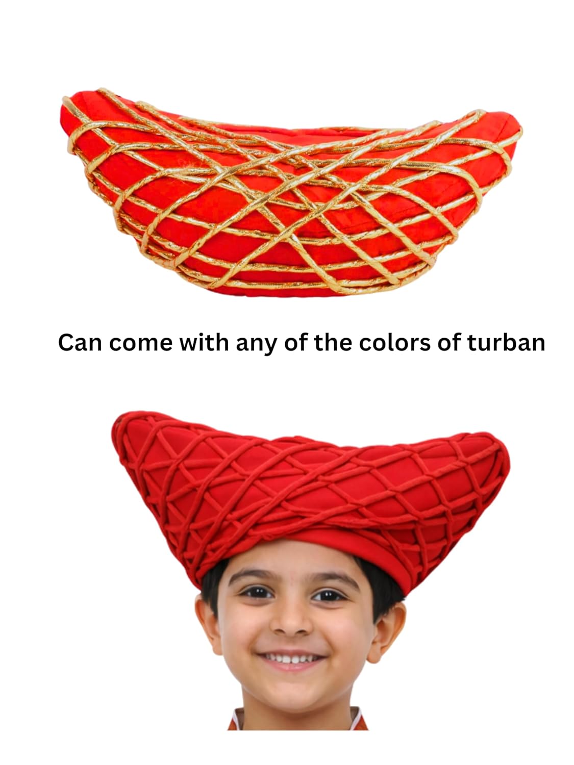 Maratha Costume for Kids |Tanaji outfit| Traditional Marathi Warrior| Kurta, Pajama & Maratha Pheta/Safa Set | Historical maratha costume (3-10 years)