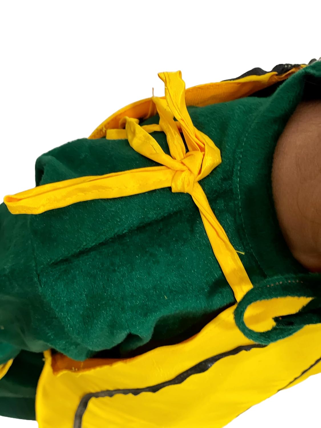 Banana Costume for Kids – Fancy Dress with Velvet Cap & Soft Polycotton Banana Body