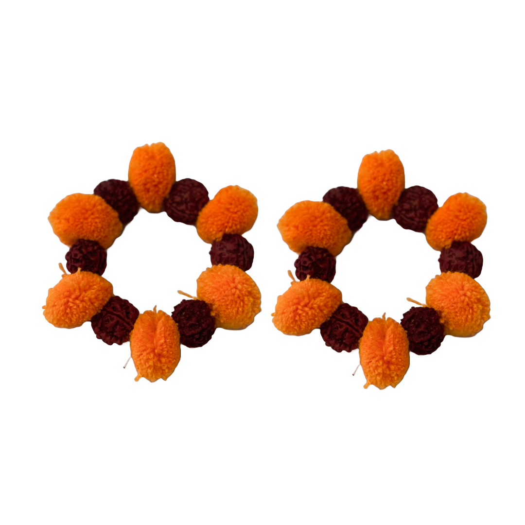 Vanwasi rudraksh jewellery set  for Kids Vanwasi look Fancy Dress Costume Accessory